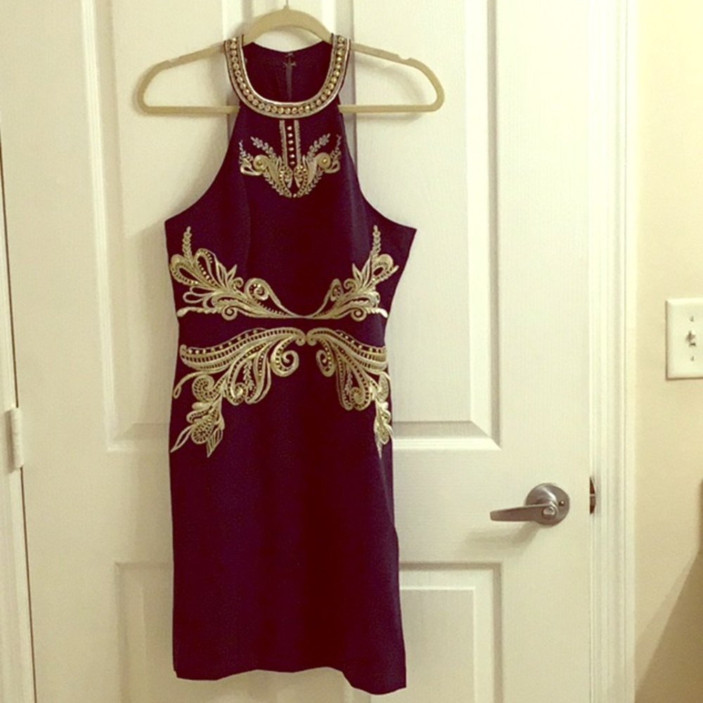 Lilly Pulitzer Navy and Gold